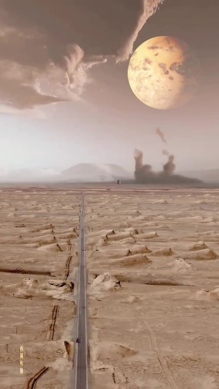 如果火星在月球的位置地球将时刻遭受到飓风和海啸