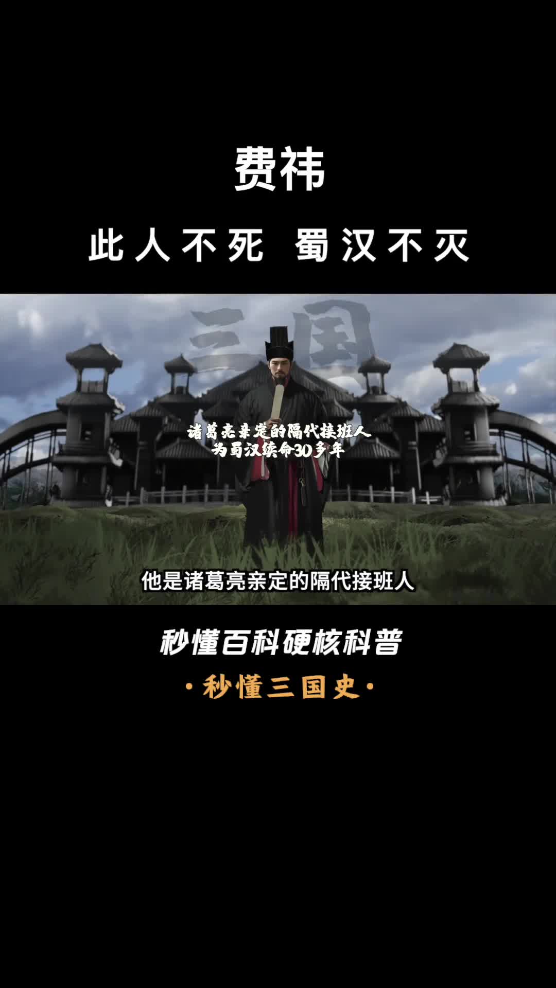 一口气看完费祎此人不死蜀汉不灭