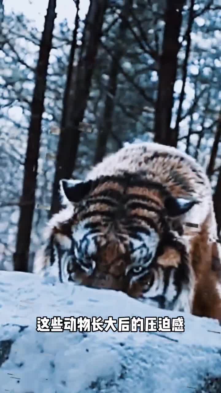 动物长大后的压迫感真的太可怕了