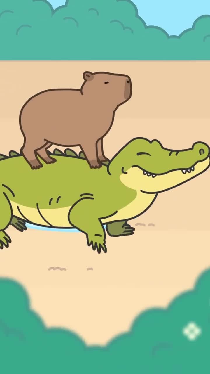 水豚受欢迎竟然是因为自己的便便