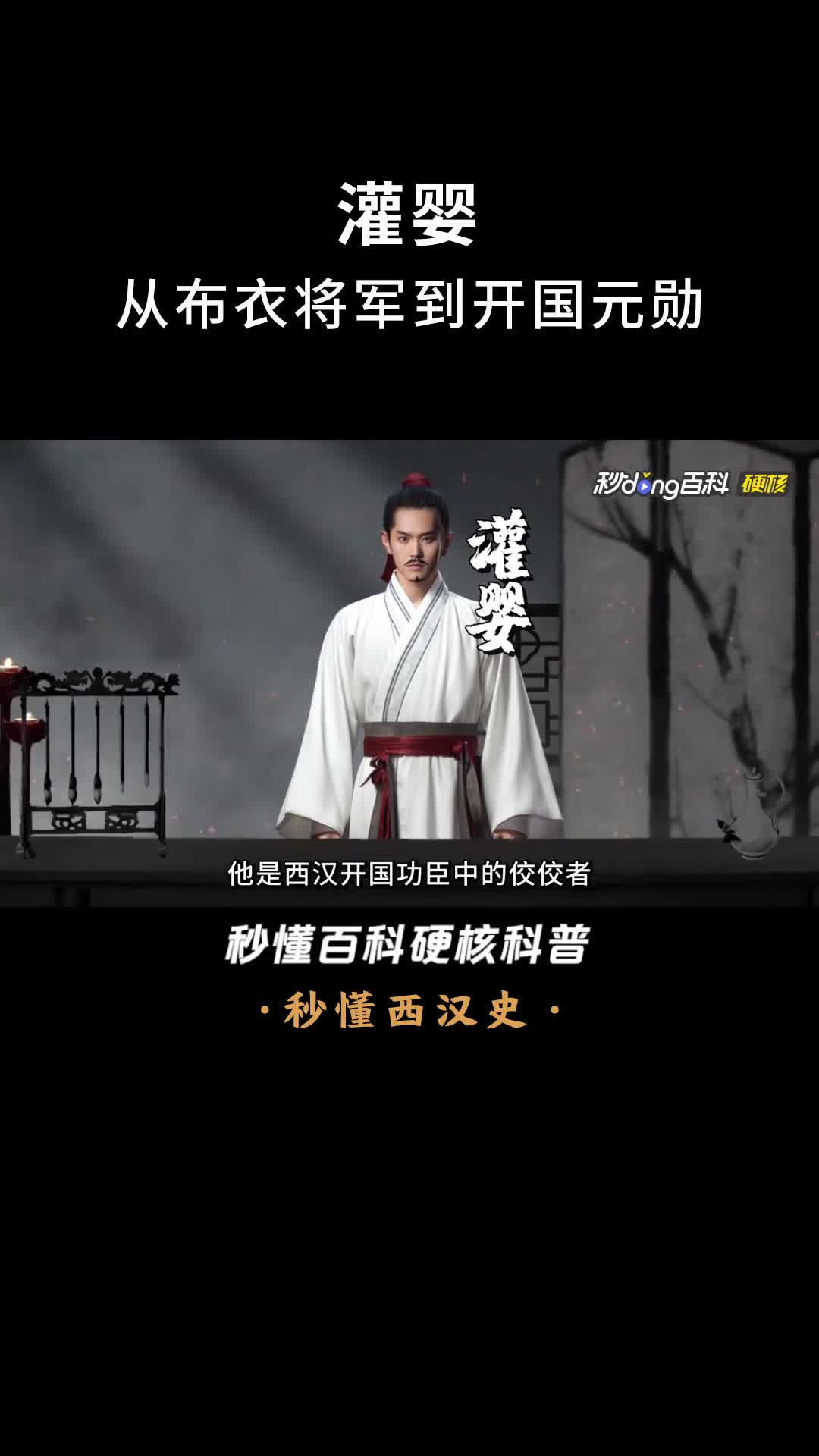 一口气看完灌婴从布衣将军到开国元勋