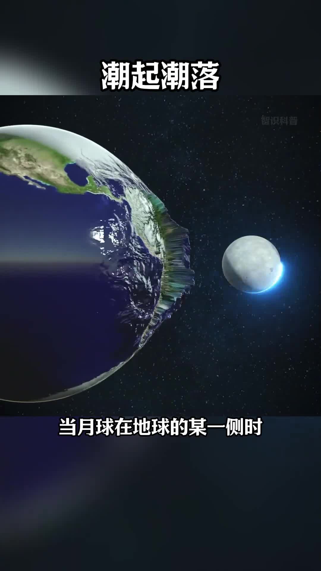 潮起潮落的原理