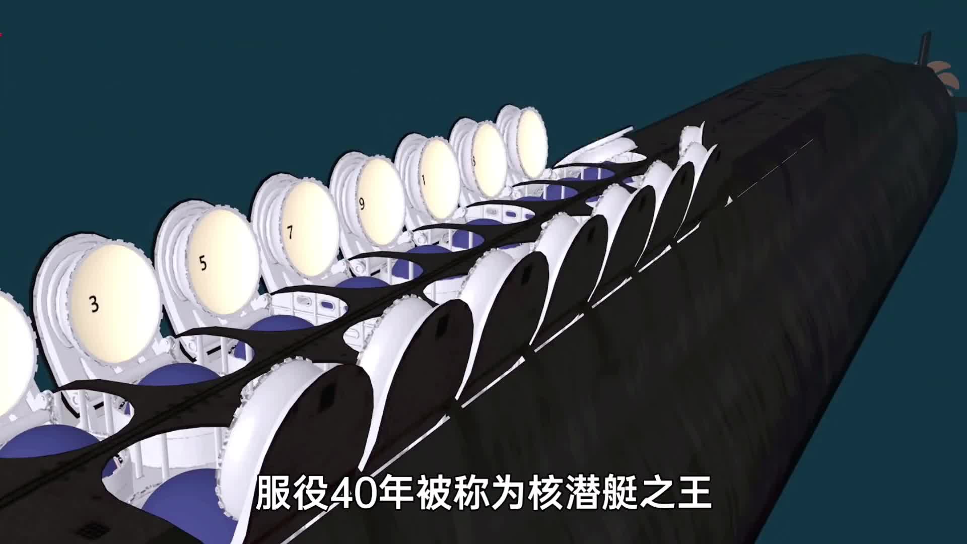 俄亥俄级核潜艇内部结构与工作原理