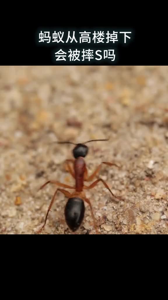 蚂蚁从高楼掉下会被摔S吗我是头条小百科