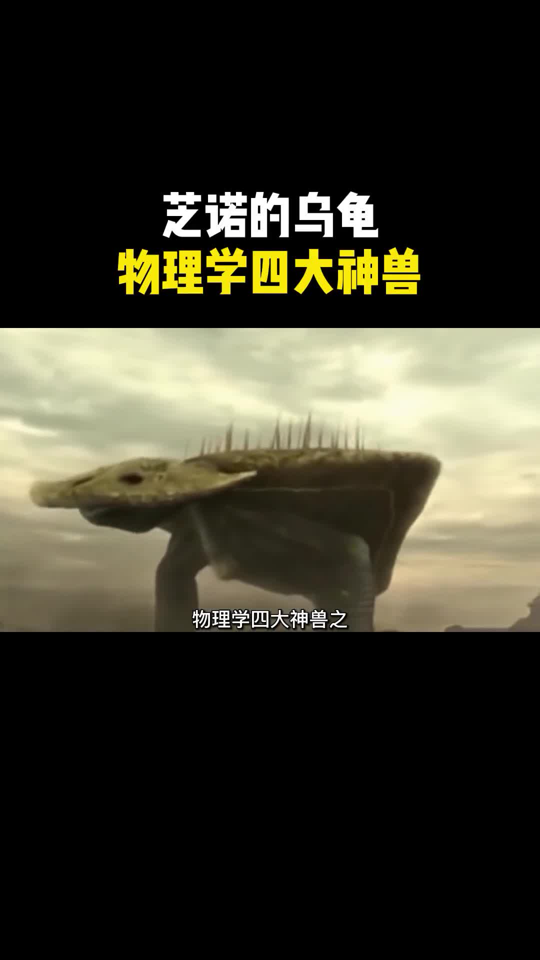 物理学四大神兽之芝诺的乌龟