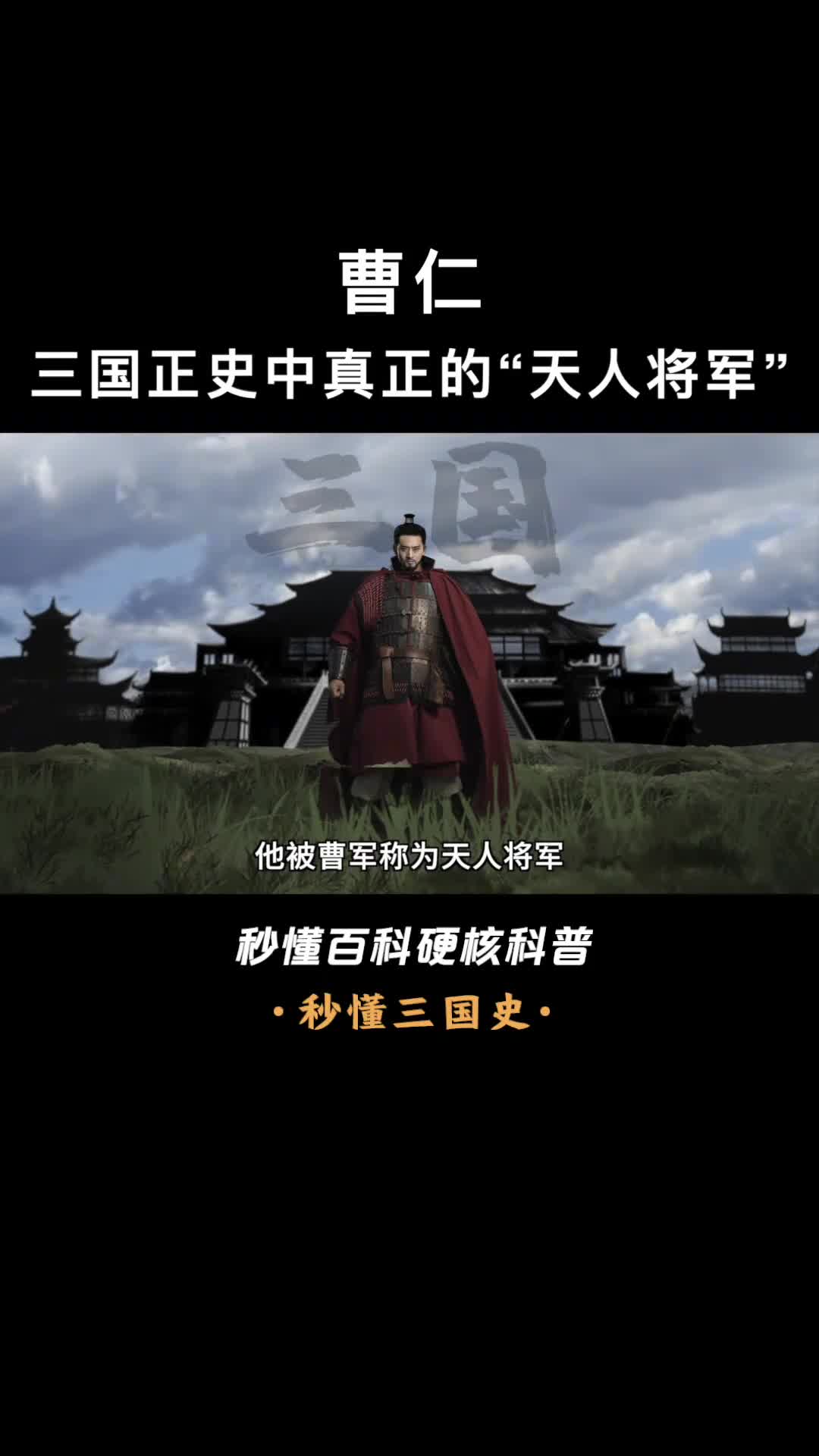 一口气看完曹仁和谁都能五五开的三国名将背景板