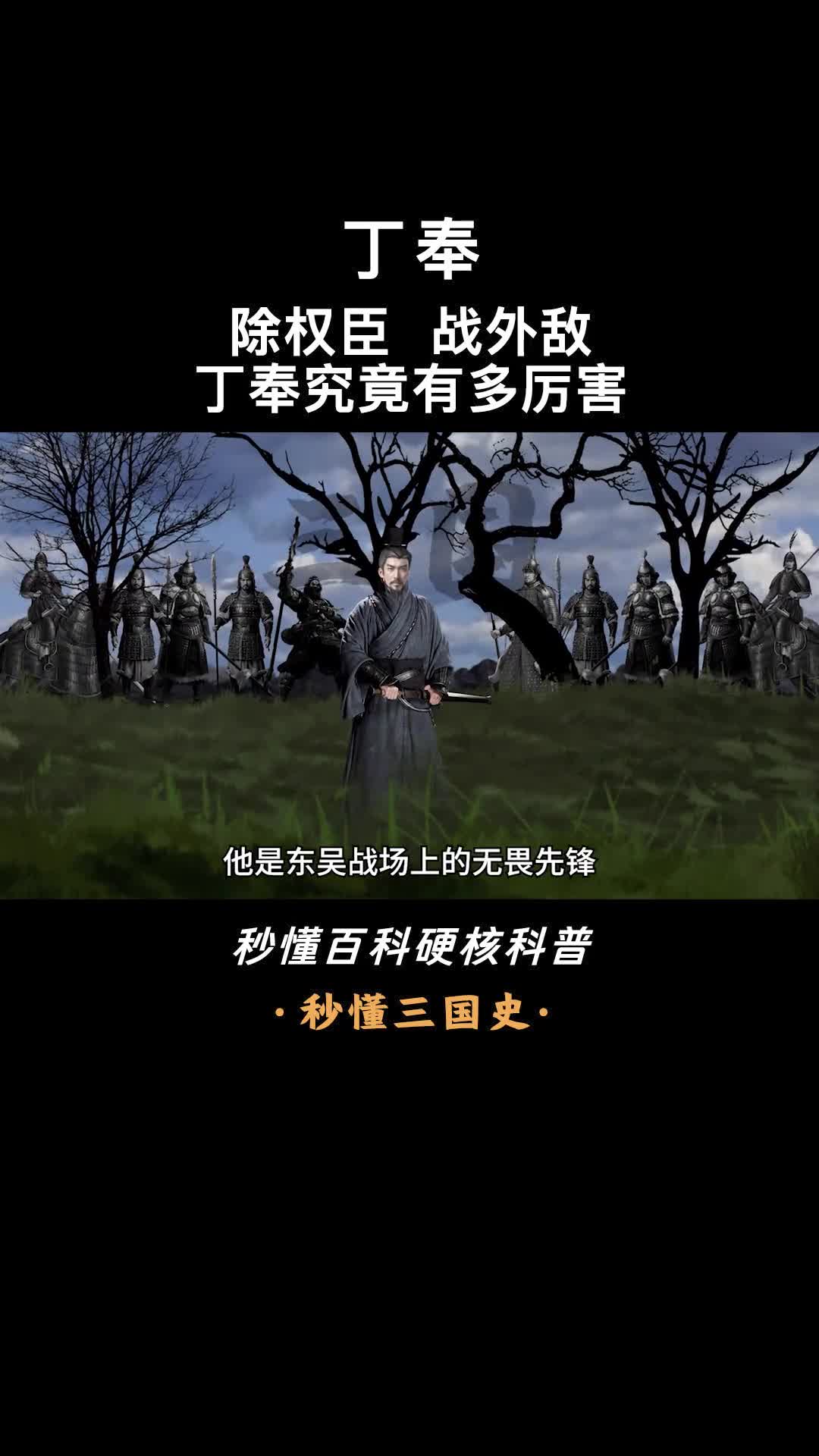 一口气看完丁奉东吴脊梁的崛起之途