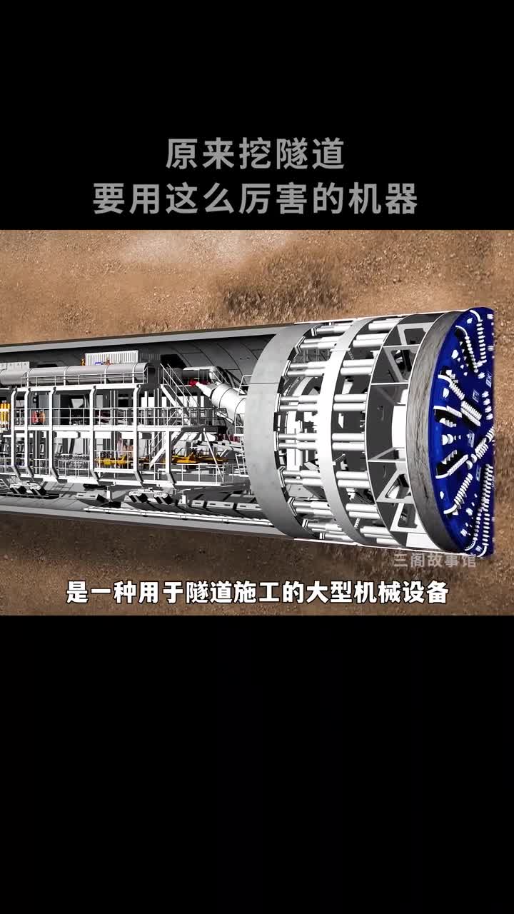 盾构机挖隧道的神兵利器