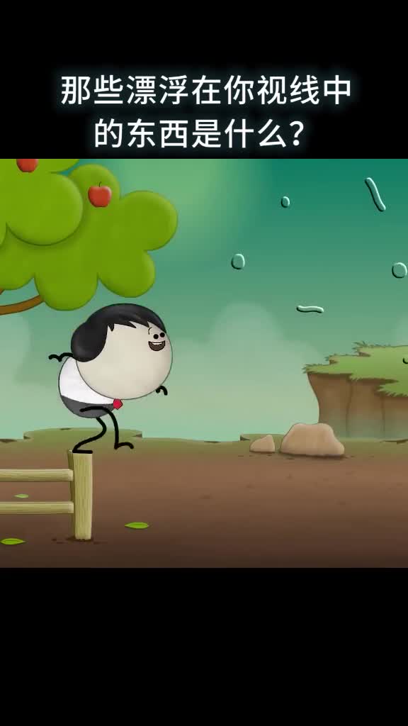 那些漂浮在你视线中的东西是什么