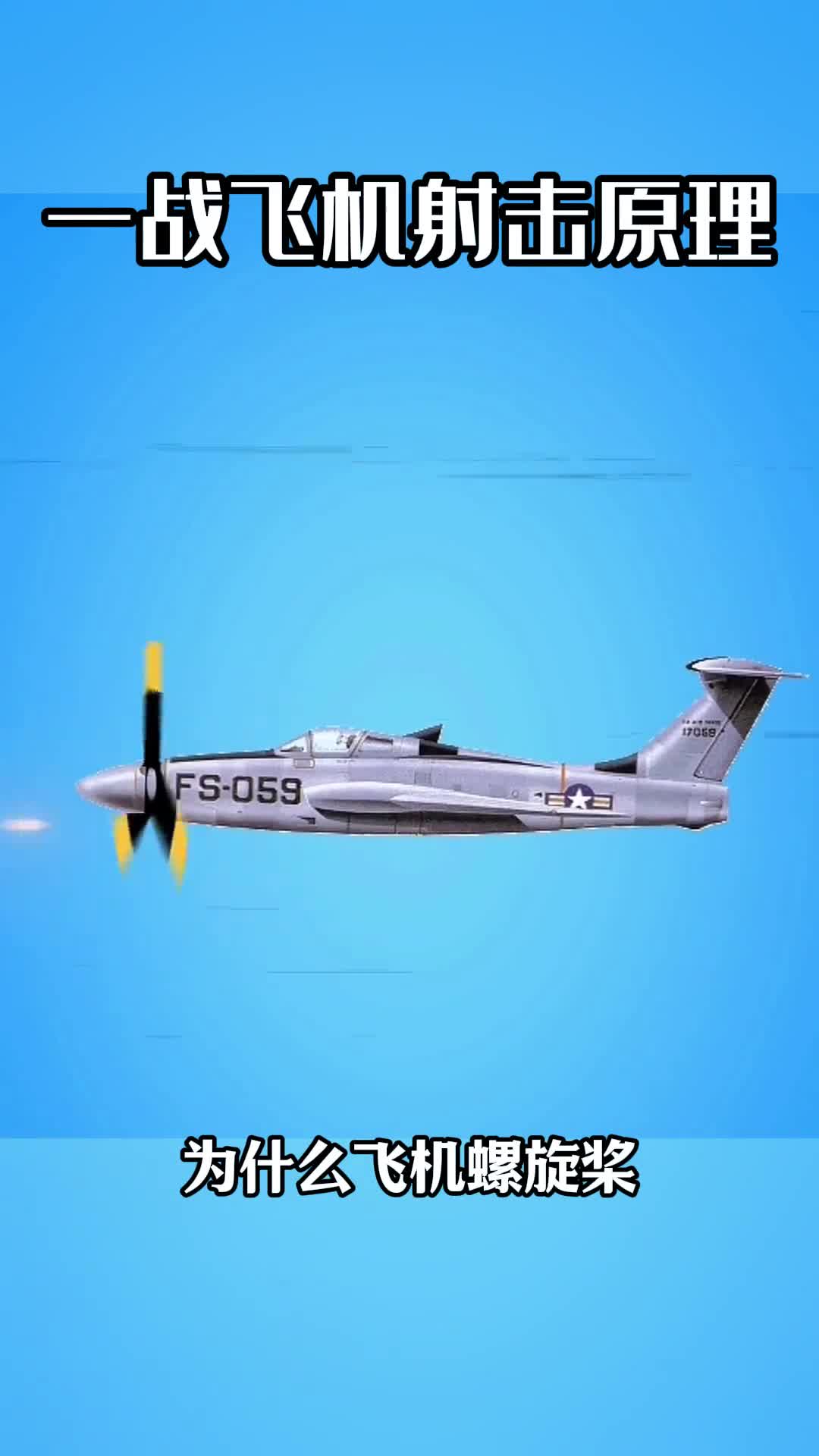 第191集丨为什么飞机螺旋桨不会被自身射出的子弹击中呢