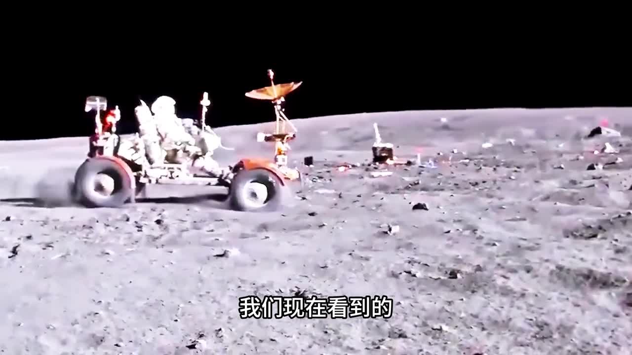 美国载人登月的月球车是靠什么来驱动轮胎如何耐127度高温