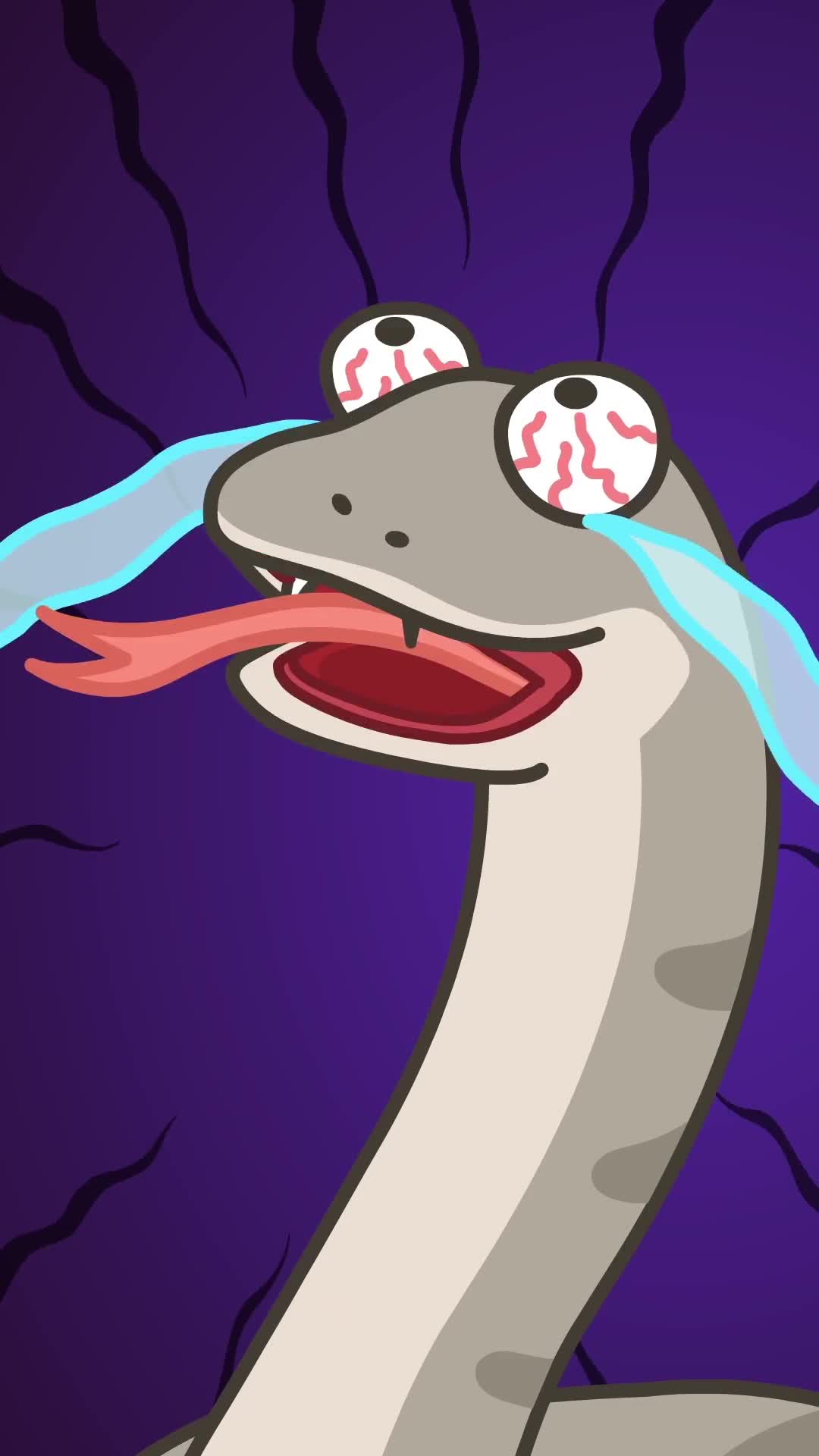 蛇竟然是用舌头看路的