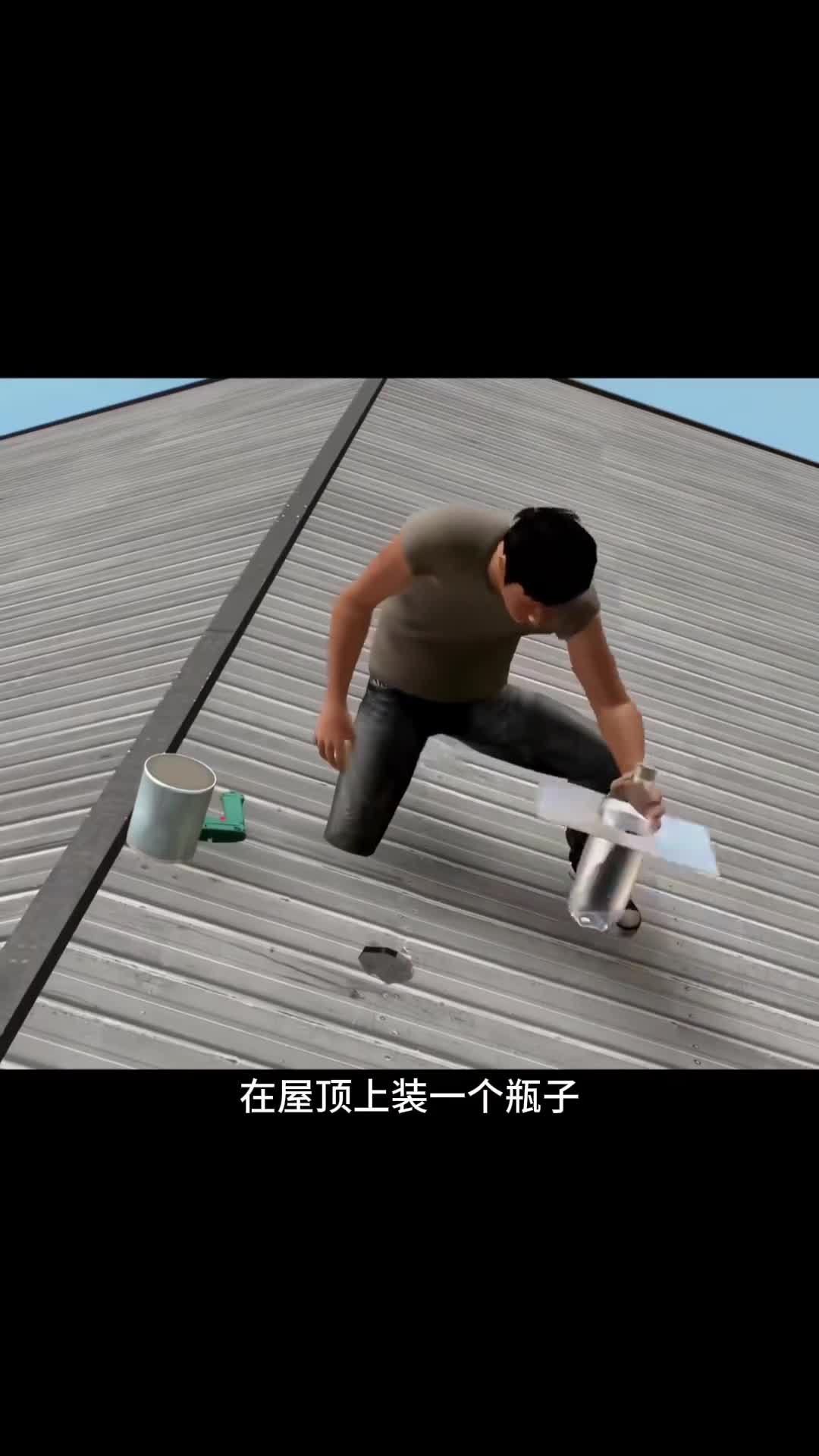 发明水瓶照明的人真是个天才