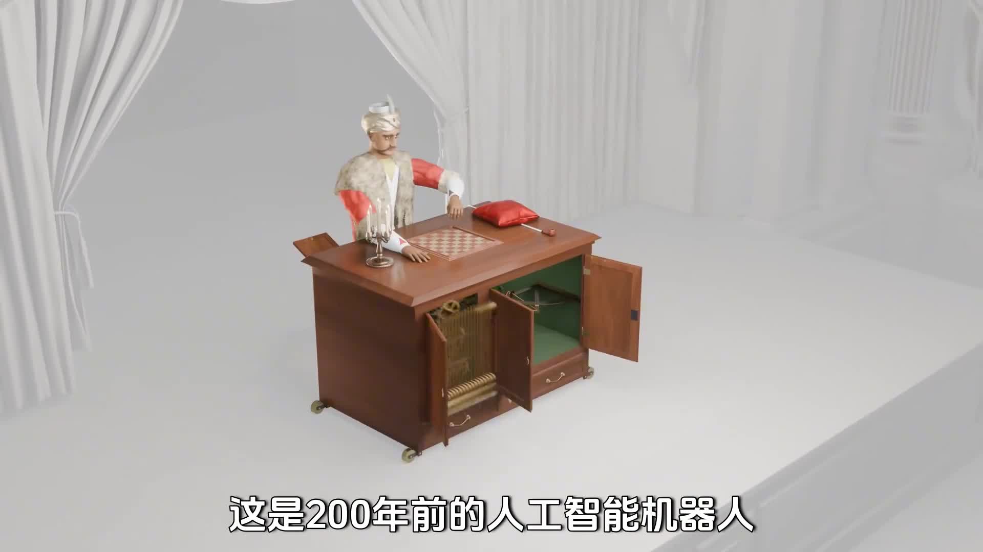 18世纪的人工智能其实是大型傀儡戏现场