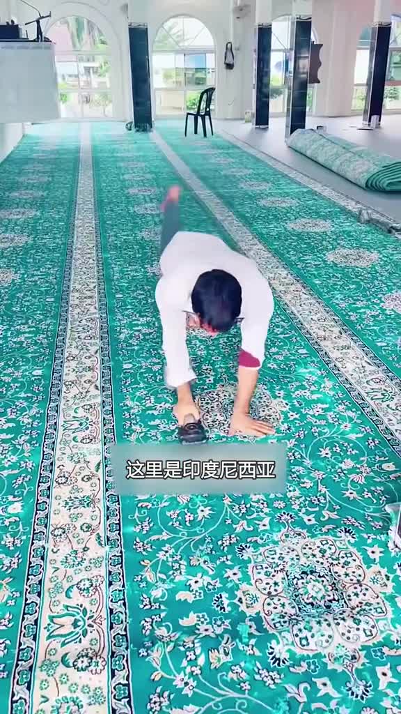 国外人铺地毯的好帮手膝踢器