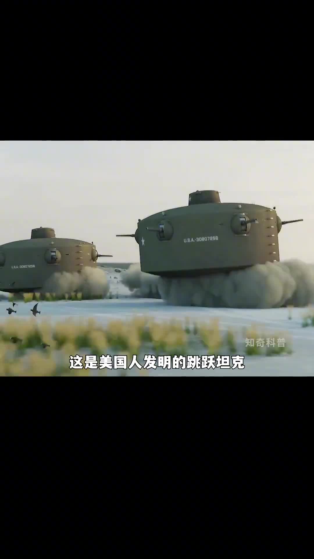 会跳跃的坦克你们见过吗