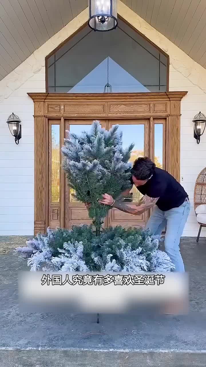 外国人过圣诞节的方式