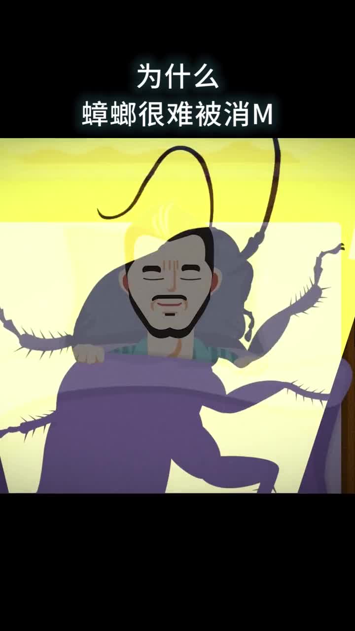 为什么蟑螂很难被消灭