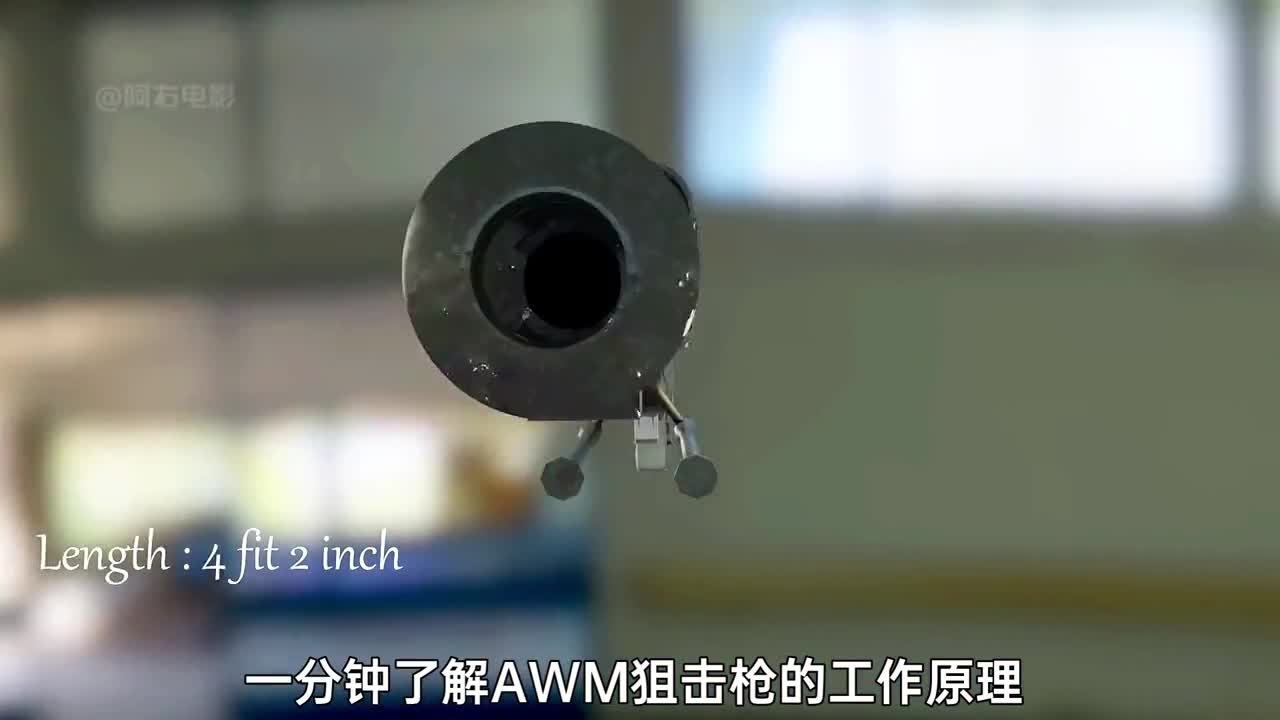 AWM神狙击枪有多猛1分钟了解3D工作原理