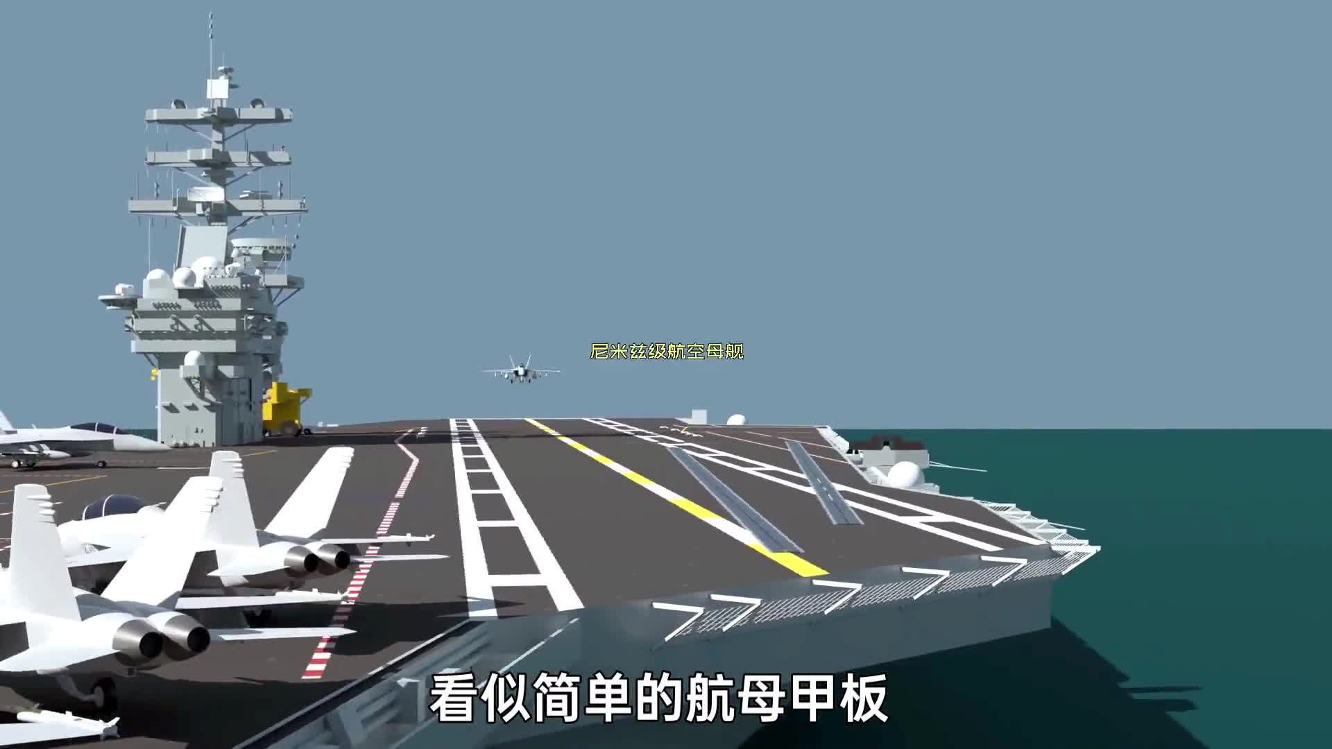 看似简单的航母甲板隐藏着许多不为人知的奥秘