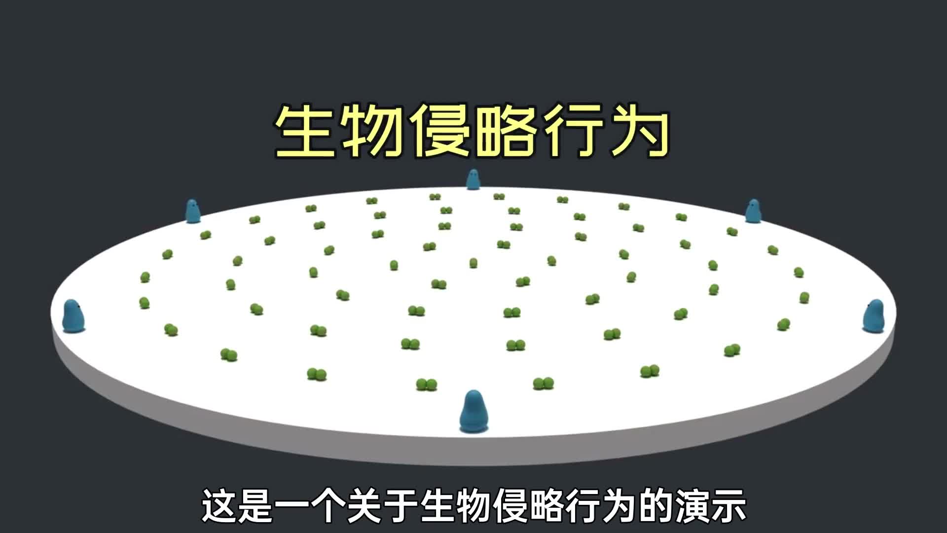 AI模拟生物的侵略行为鸽派与鹰派的对抗