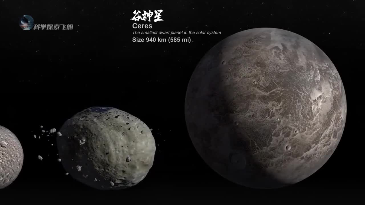 星球大小对比超乎你的想象