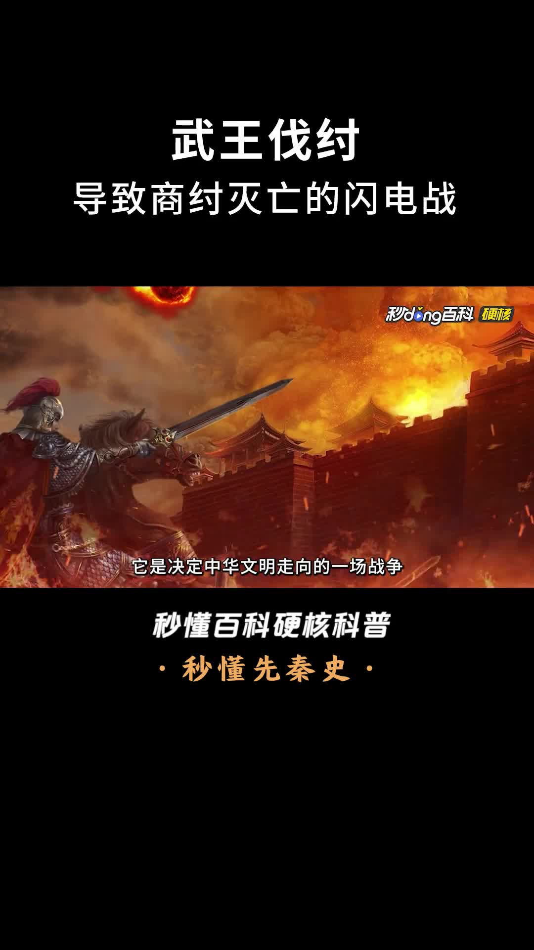 一口气看完武王伐纣导致商纣灭亡的闪电战