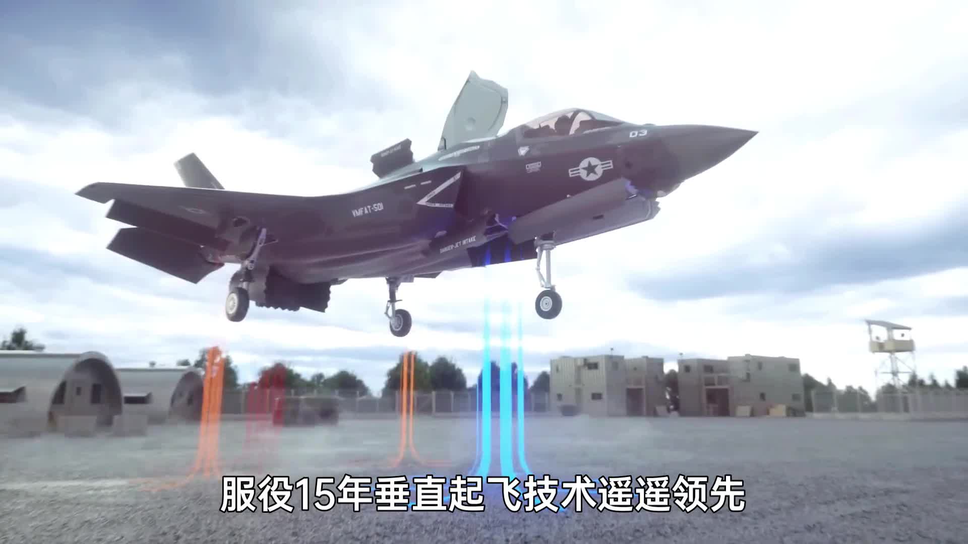 F35B垂直起飞遥遥领先3D动画演示工作原理