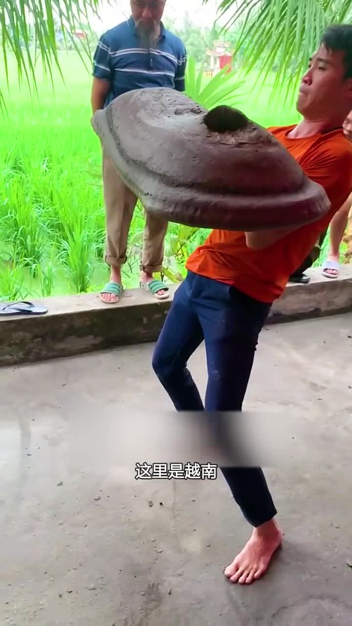 越南有名的摔泥炮游戏