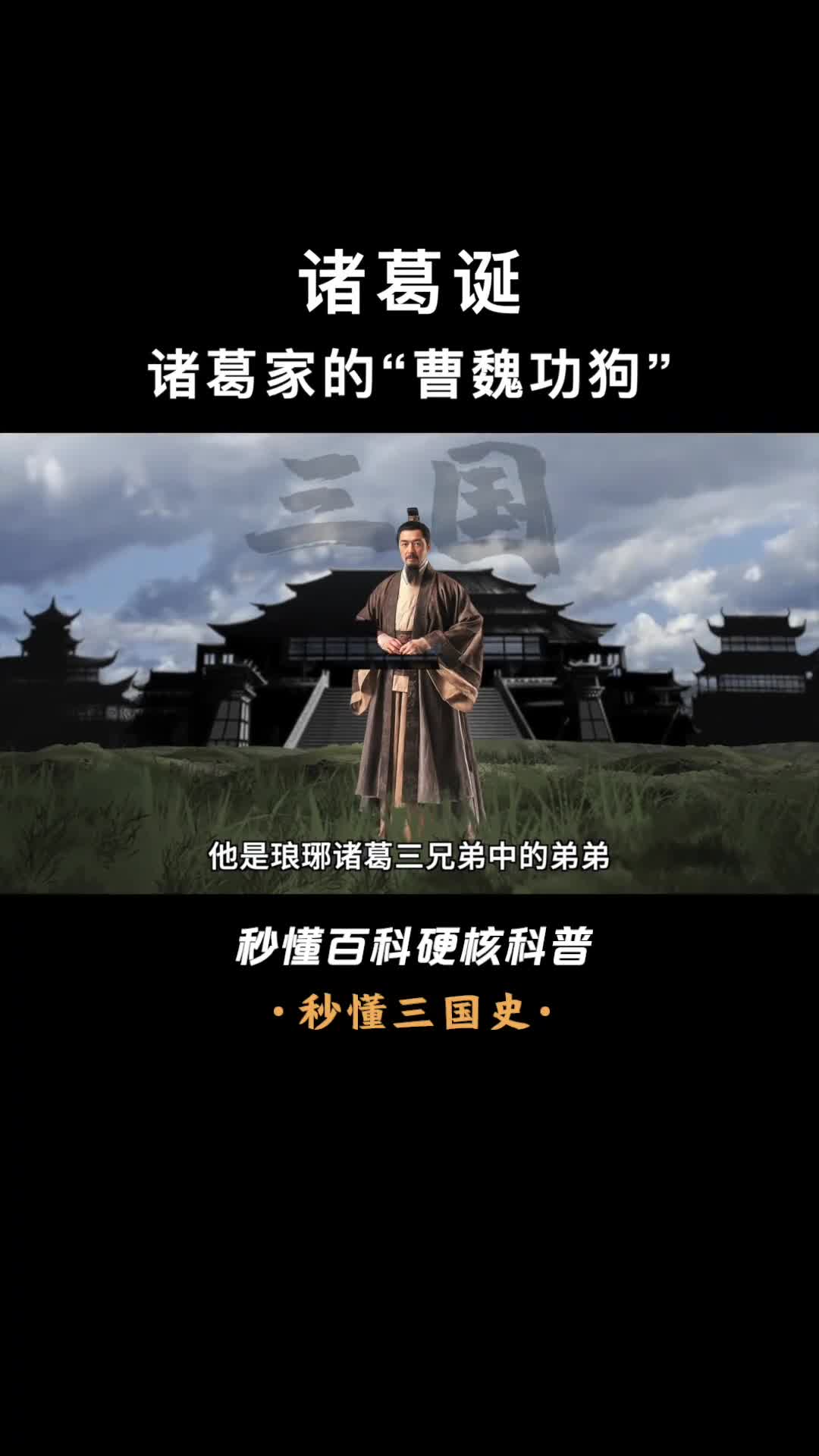 一口气看懂诸葛诞精致的利己主义者