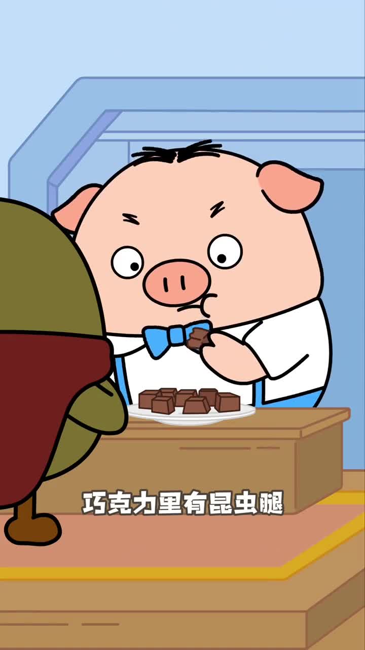 就算吃出整只蟑螂也磨灭不了我对巧克力的喜爱