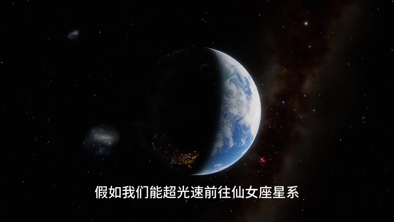 假如我们超光速前往254万光年外的仙女座星系你会看到什么