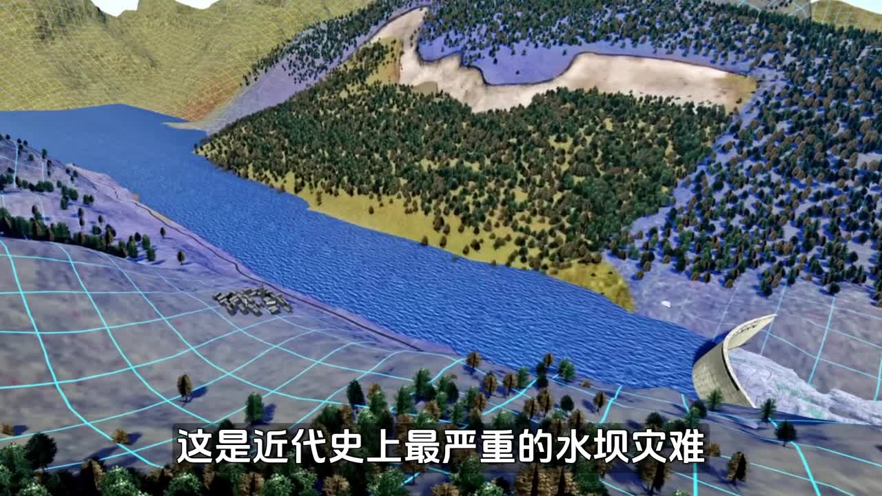 3D动画还原瓦伊昂大坝灾难小镇一夜消失2000人死亡