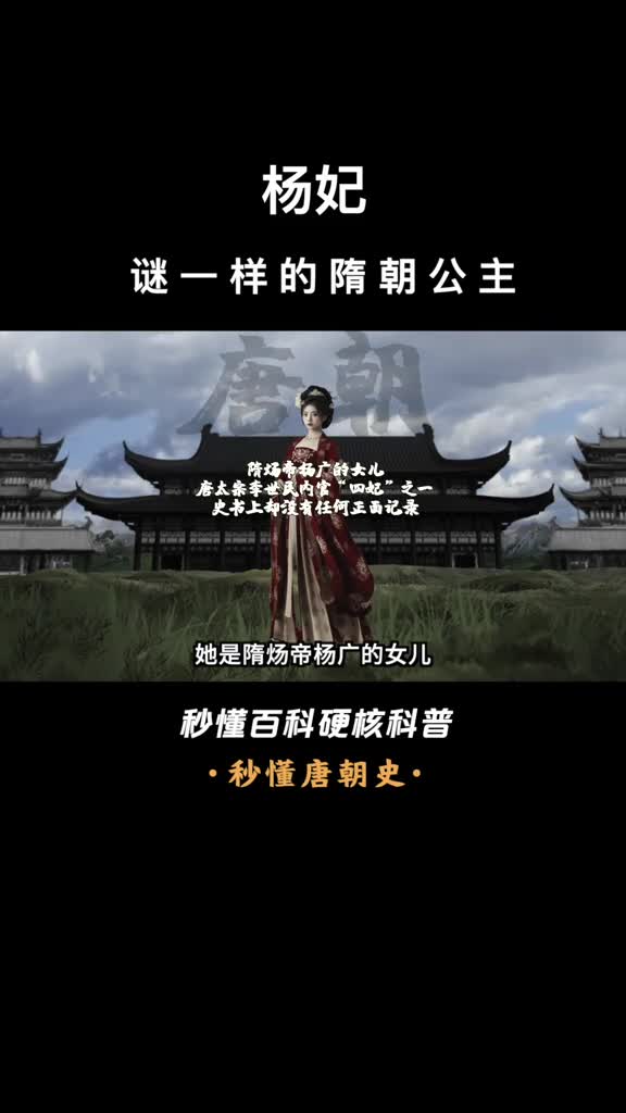 一口气看完杨妃谜一样的隋朝公主