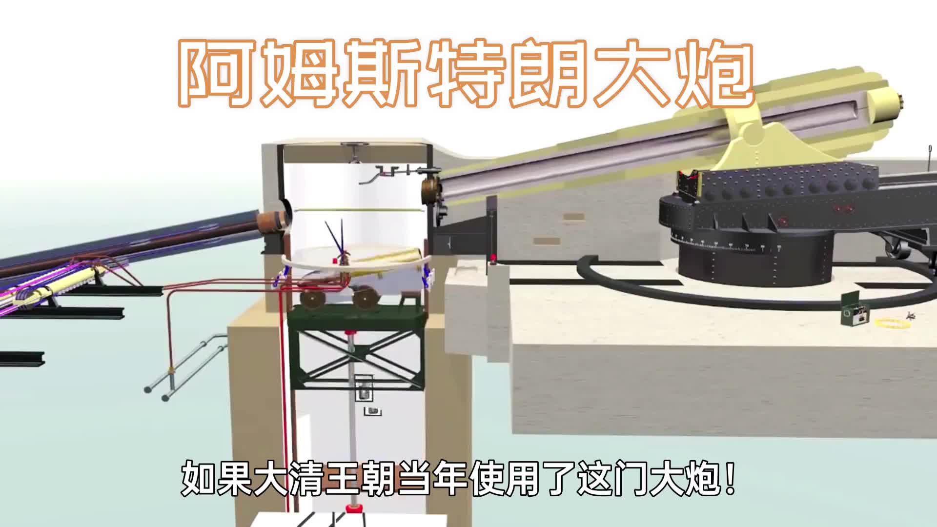 100吨的阿姆斯特朗大炮工作原理
