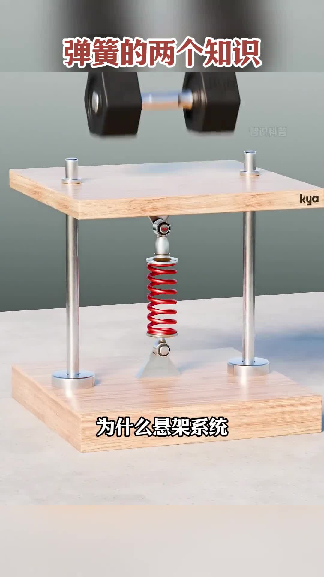 关于弹簧的2个奇妙知识