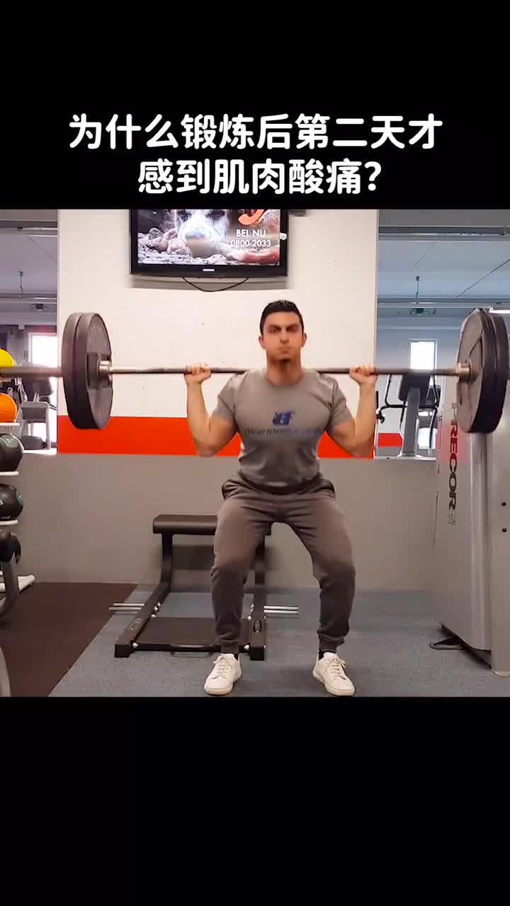 为什么锻炼完后的第二天才感觉肌肉酸痛