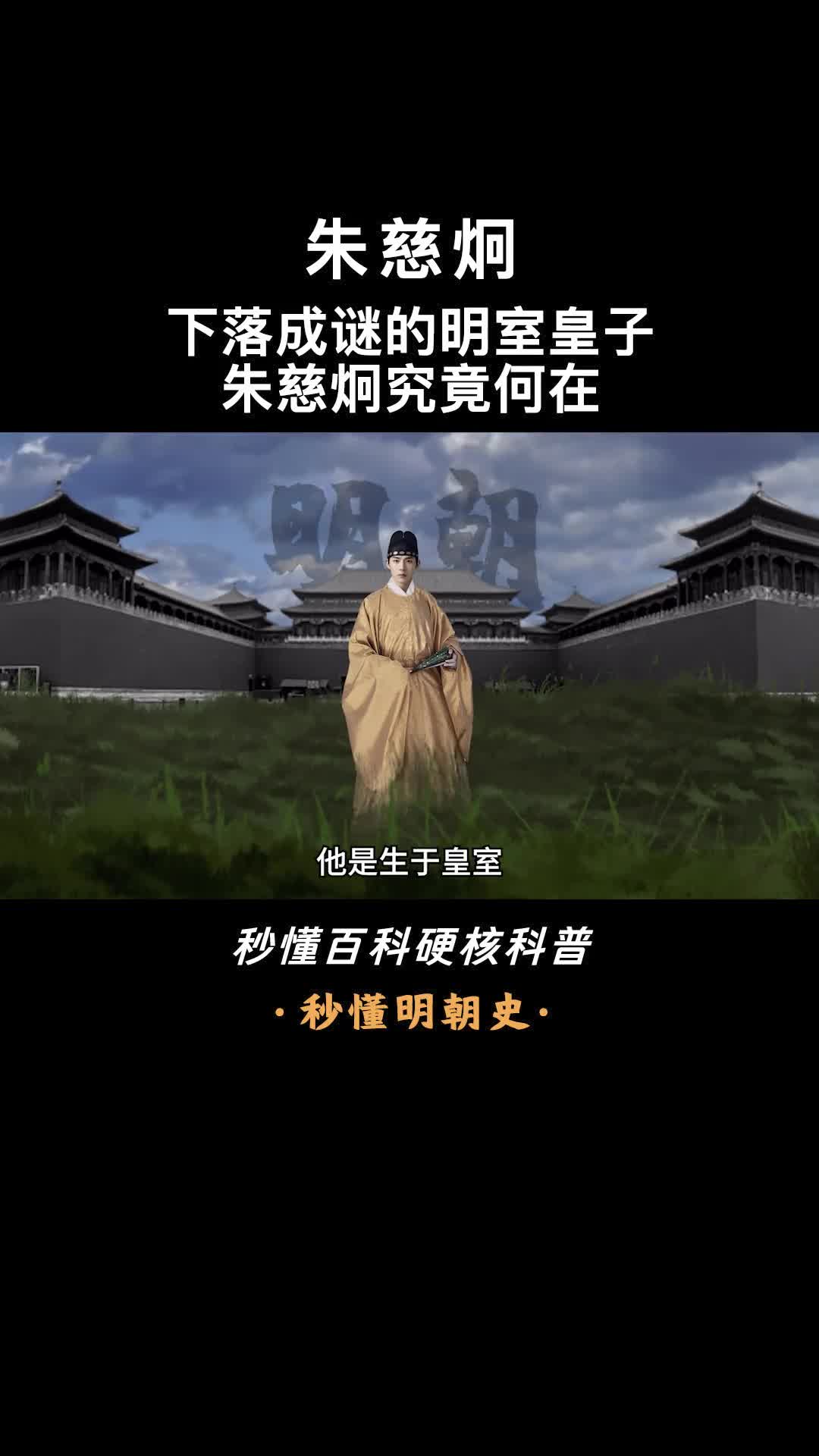 一口气看完朱慈炯命运跌宕的明皇子