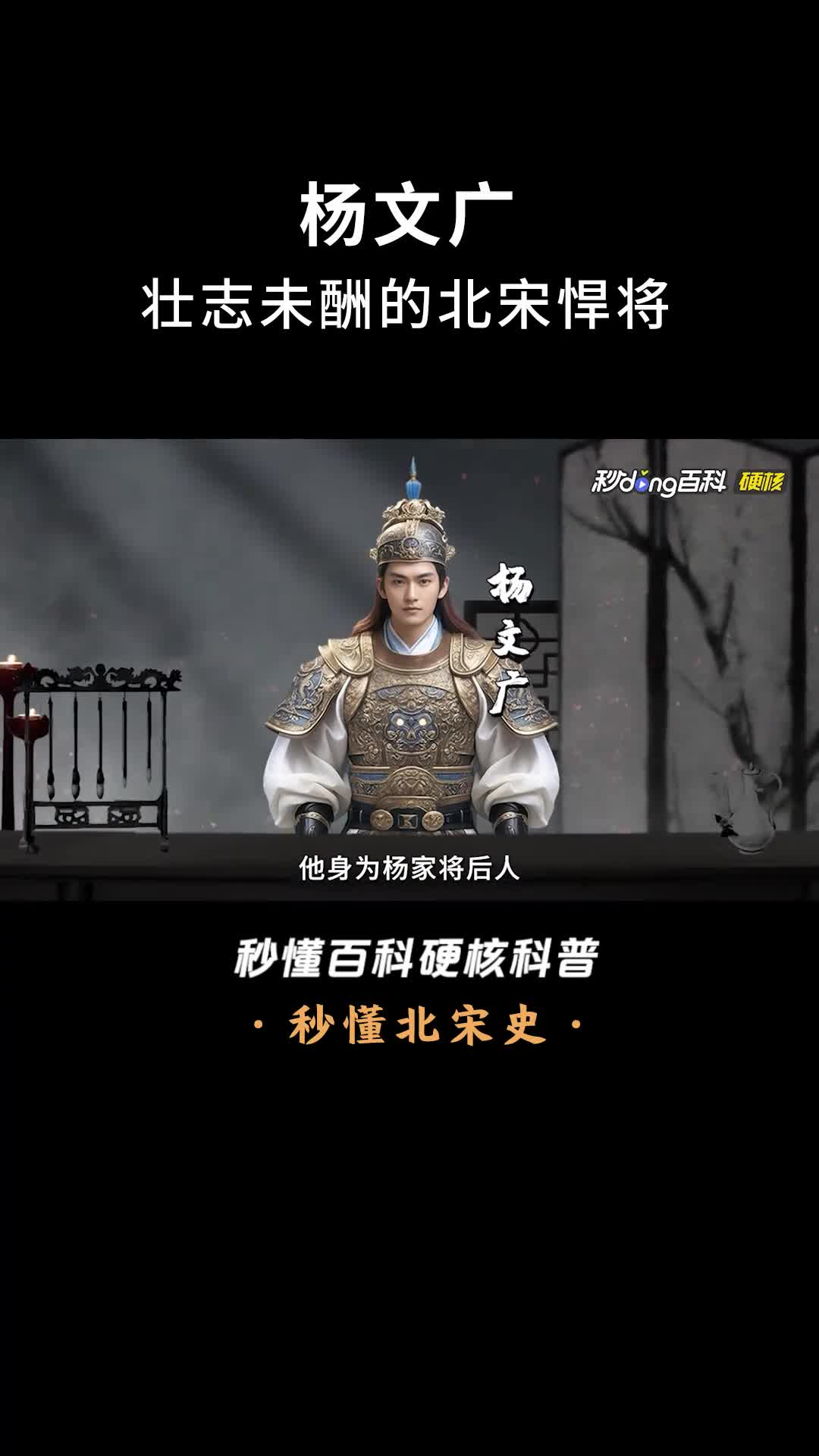 一口气看完杨文广壮志未酬的北宋悍将