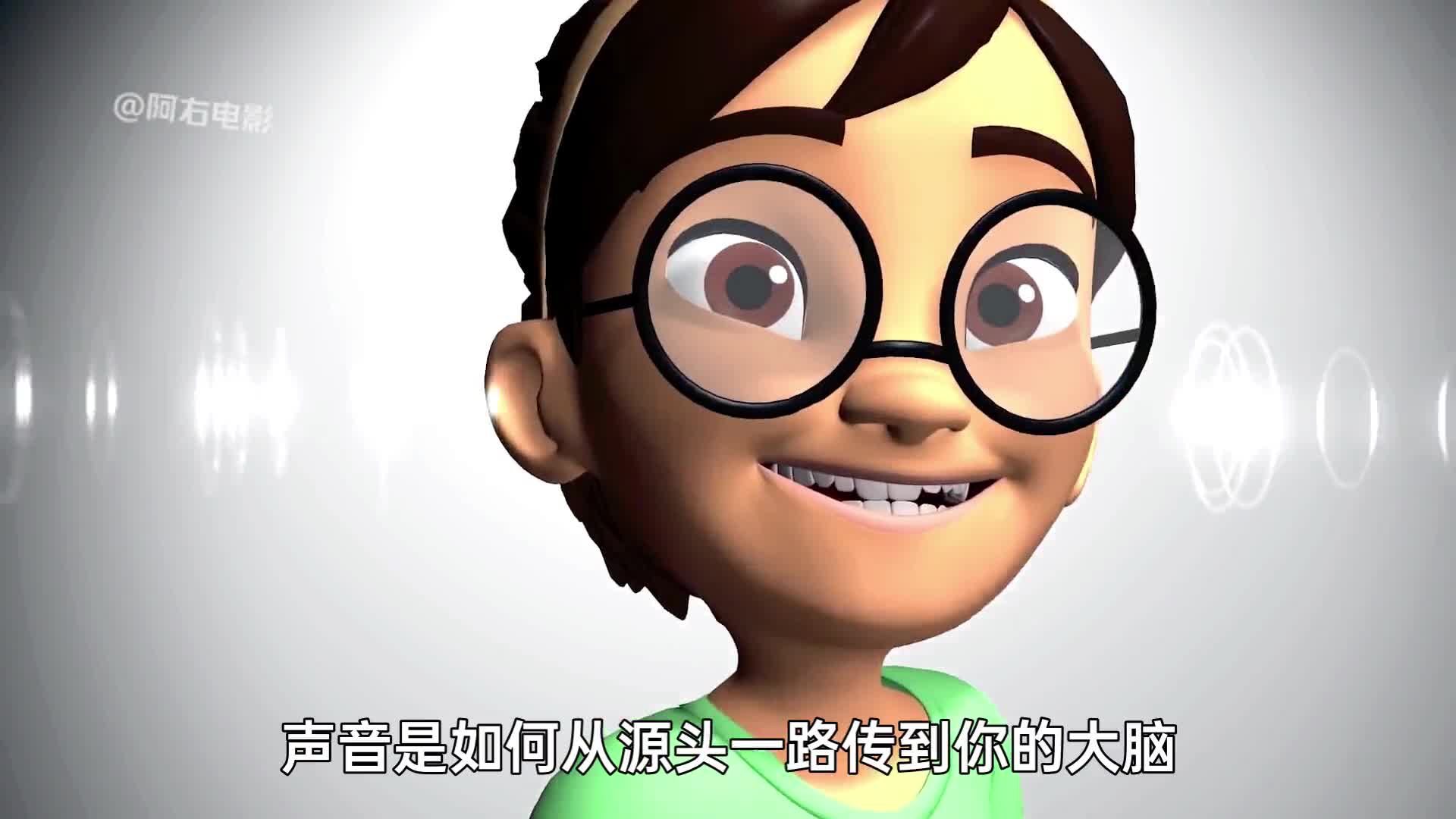 1分钟揭秘耳朵如何识别声音