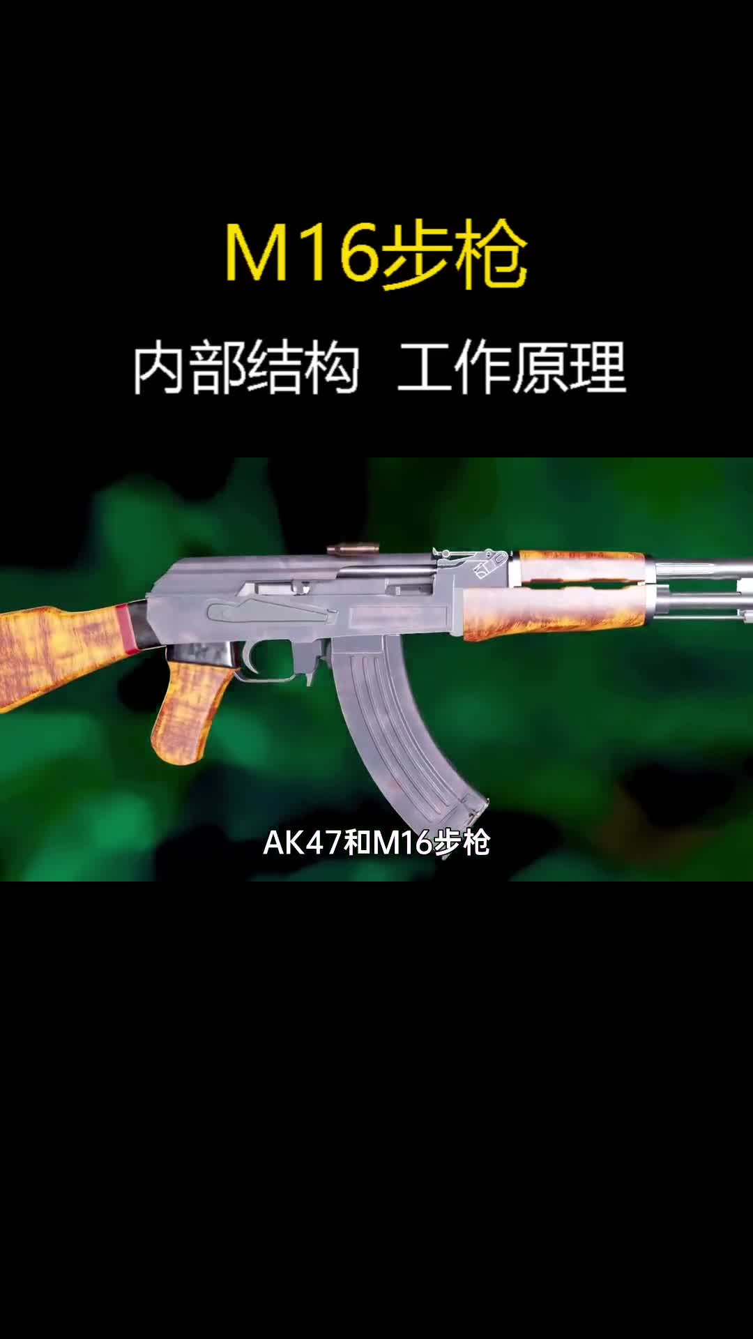M16步枪的工作原理