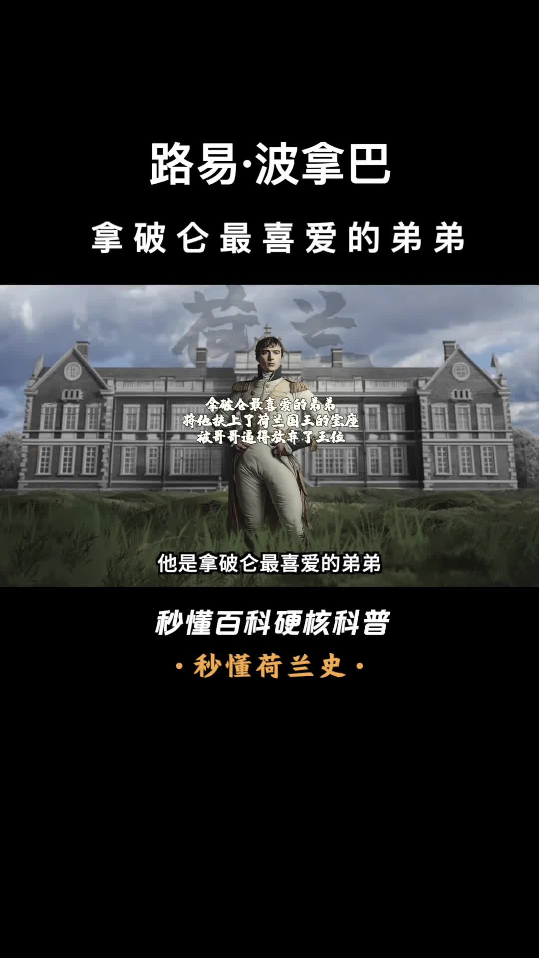 一口气看完路易波拿巴拿破仑最喜爱的弟弟