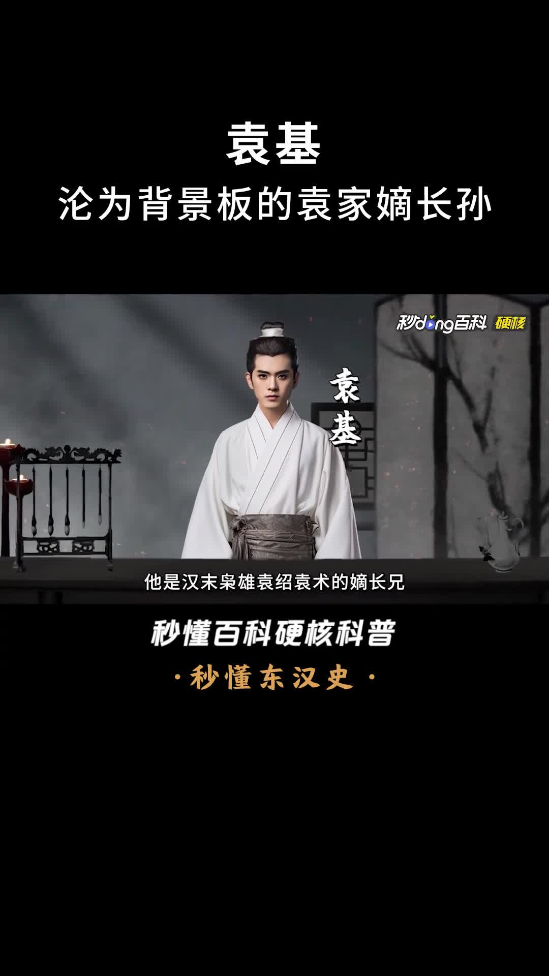 一口气看完袁基沦为背景板的袁家嫡长孙