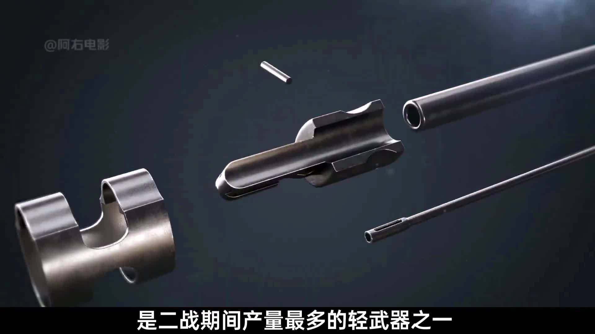 98K狙击步枪有多猛1分钟看懂工作原理