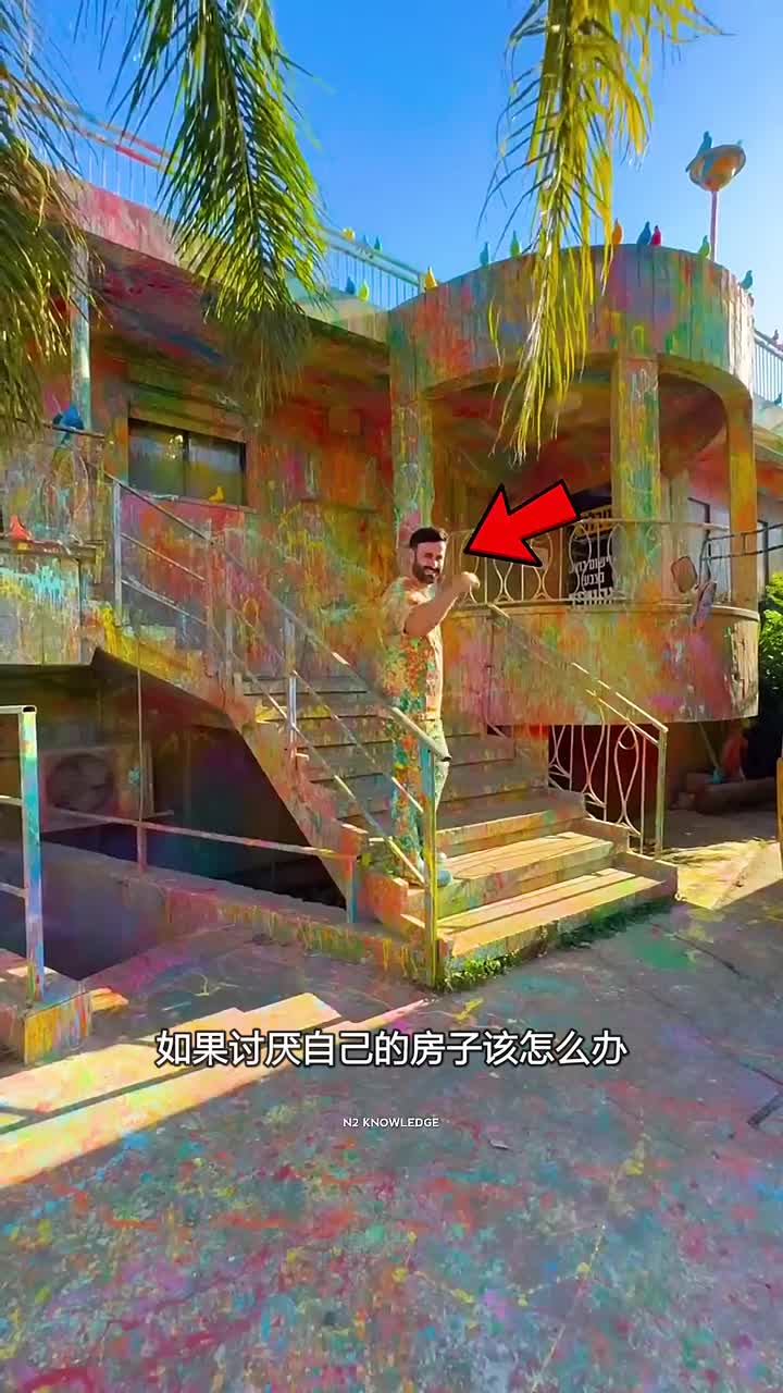 国外艺术家脑洞大开的房子