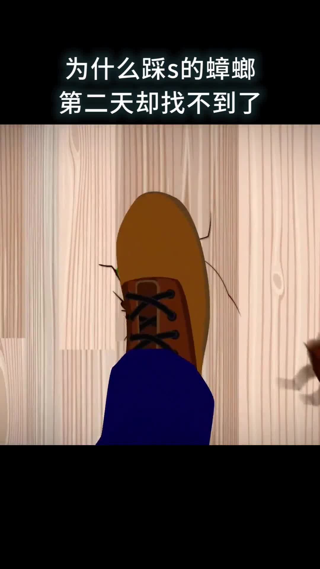 为什么踩S的蟑螂第二天却找不到了