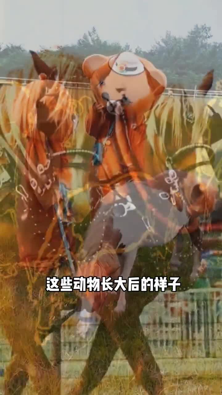 动物长大后的样子太可怕了