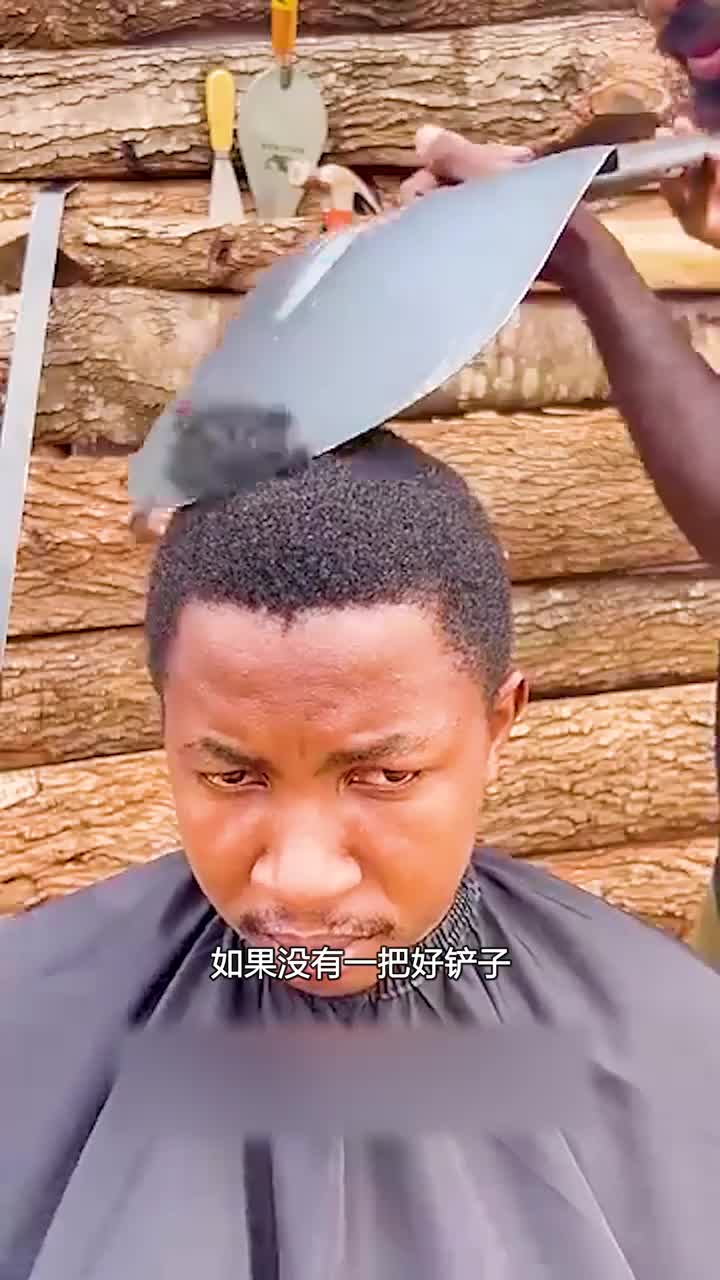 非洲人特殊的理发方式