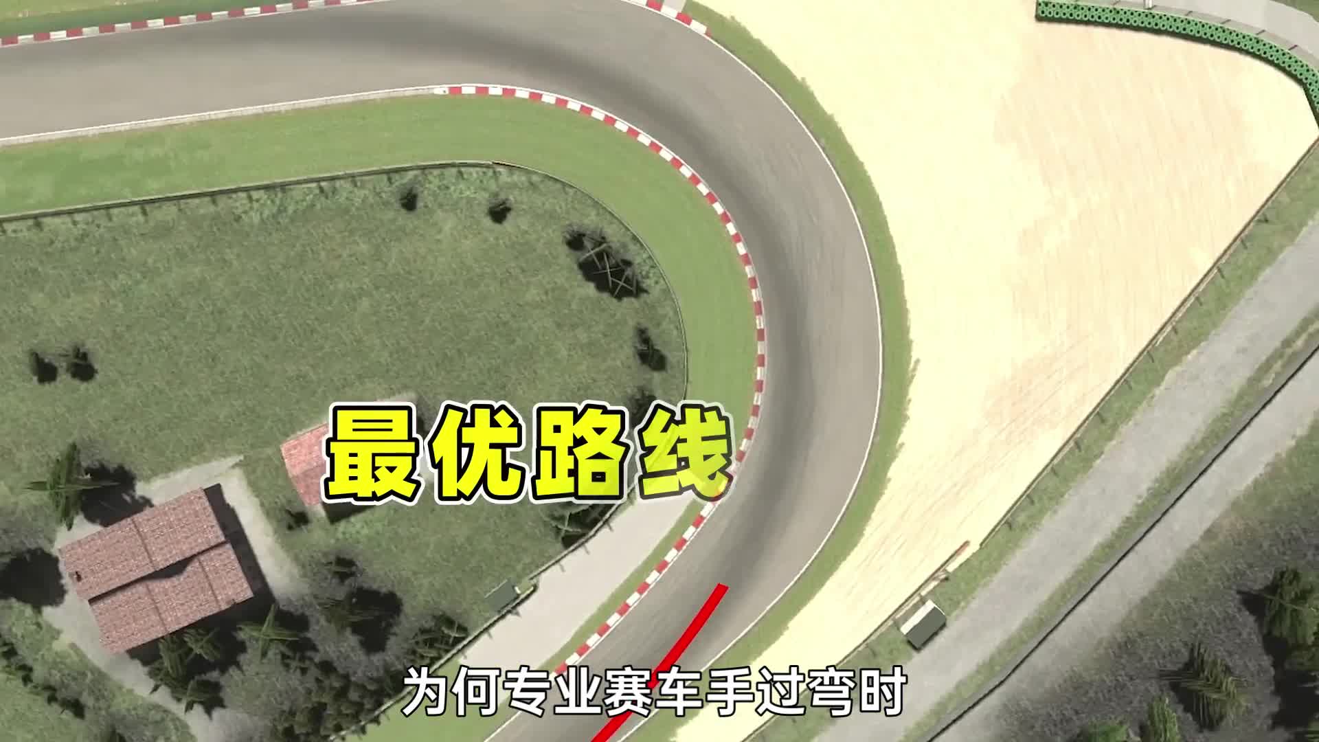 为什么赛车手过弯时不走这条数学上的最优路线呢
