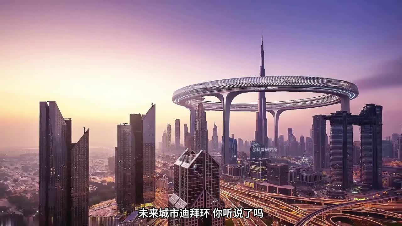 3公里的巨型建筑你见过吗迪拜的新项目迪拜环三